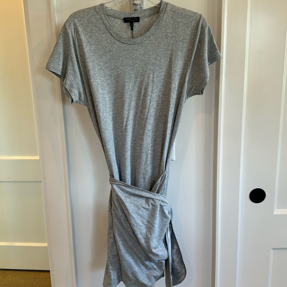 Rag & Bone Tshirt Wrap Dress